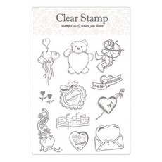 Kailart 經典果凍郵戳印章組, 情人節第一天