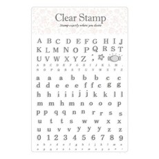 Kailart 經典果凍郵戳印章組, 字母 2