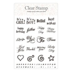 Kailart 經典果凍郵戳印章組