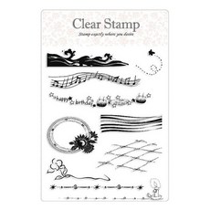 Kailart 經典果凍郵戳印章組, 裝飾5