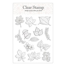 Kailart 經典果凍郵戳印章組, 葉2