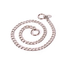 티티펫 신주체인목줄, 실버, 1개