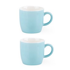 DOHO 基本款迷你馬克杯, 藍色, 2入