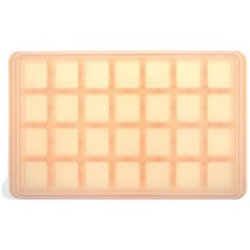 레벤베이비 이유식 실리콘 냉동보관용기 28구, 오렌지, 1개