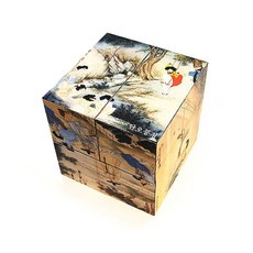 IMT ART 名畫魔術方塊 蕙園申潤福, 混合顏色, 1個