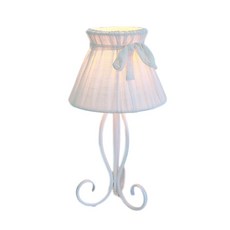 可愛單燈檯燈, 白色