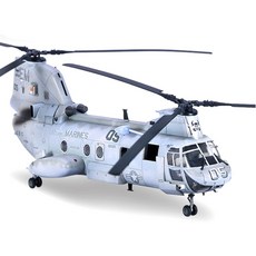 ACADEMY PLASTIC MODEL CH-46E 美國海軍陸戰隊塑膠模型直升機, 12283