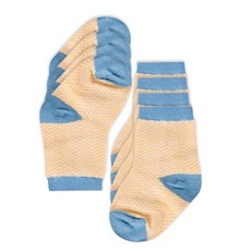 흥진 아동 소프티 지그재그 양말 4개