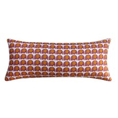 BED&DECO 大象圖案長形抱枕套, 獨立粉紅色