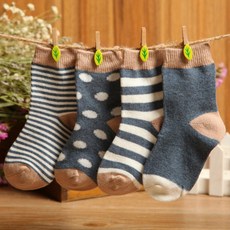 라이프스푼 파스텔시리즈1 3PCS 그레이 유아양말