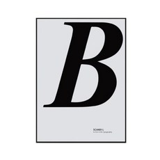 Lumia Typo 英文字母圖案掛畫 TP-005