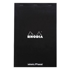 RHODIA 點墊 NO.19, 黑色的