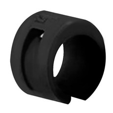 DABOMB 保護環自行車防傷環, 黑色的, 1個