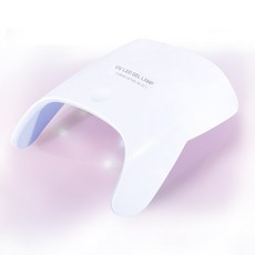 YUKI UV LED凝膠燈, 白色的, 1個