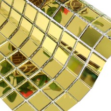 Inudeko鏡面馬賽克 25mm 5個, 金（金鏡）