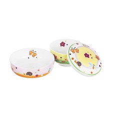 한국도자기 소풍돌반상기, 3p (공기1p, 뚜껑1p, 대접1p), 1개