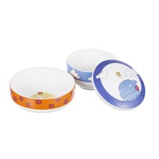 한국도자기 바다여행돌반상기, 3p (공기1p, 뚜껑1p, 대접1p), 1개