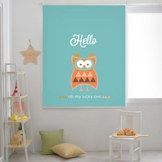 안녕부엉아 북유럽 롤스크린 암막