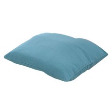 素色亞麻靠墊套, 綠松石亞麻