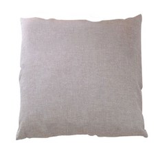 簡約素色靠墊套, 溫和的棕色