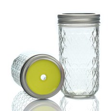 Ball 水晶果凍彩色吸管隨行杯 2ea, 354毫升, 354毫升, 橘子