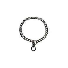 티티펫 흑도금 체인목줄 중형, 45cm