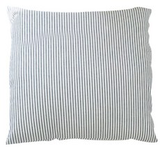 簡約素色靠墊套, 溫和的黑色條紋