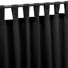 라흐두뜨 순면 패브릭 탭탑 커튼 F64900