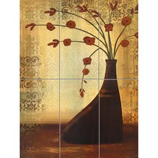 Abstract-142 매화꽃의 가녀린 화병의 어울림 6개, 혼합색상