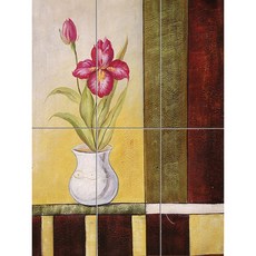 抽象-156 粉色的卡特蘭 6個, 混合顏色