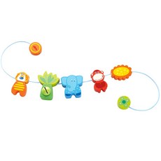 하바 동물 유모차 노리개, 혼합 색상, 24 x 12 x 8 cm, 1개