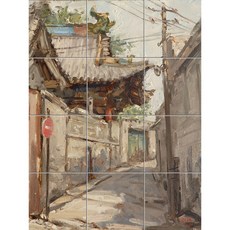 고요한 한국의 아름다운 골목길 Scenery-077, 혼합색상, 12개