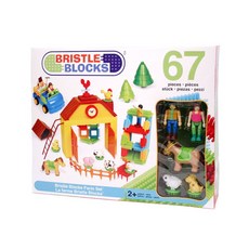 [Bristle Block] 農場遊戲組 67pcs, 混合顏色, 1個