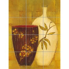 Abstract-149 백자와 검은 도자기의 어울림-II 12개, 혼합색상