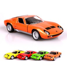 BUNNy LAND 藍寶堅尼1971玩具車 P400 SV, 隨機出貨, 155*70*80mm