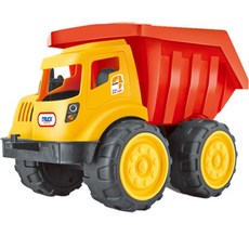 스마트 덤프트럭 L, 검정 + 노랑 + 빨강, 1개