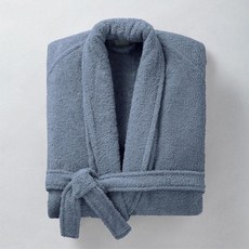 La Redoute 領子浴袍 F647571, 藍色, 1件