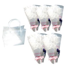 絲帶花灑, 白色, 10套