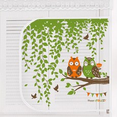 dashop 窗型拉鍊蚊帳情侶貓頭鷹, 混色, 1份