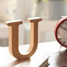 아리코 나무장식 U 3입, 우드, 1개
