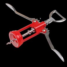 아리코 와인액세서리 날입오프너, 레드, 1개