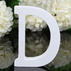 아리코 나무장식 D3입, 화이트, 1개