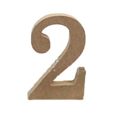아리코 나무장식 2 3입, 우드, 1개