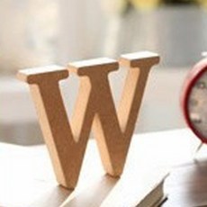 아리코 나무장식 W 3입, 우드, 1개