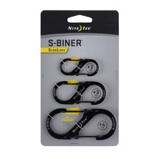 NITE IZE 搖滾2次4次4, 黑色的, 鑰匙圈