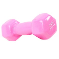 스포뱅크 칼라 코팅 아령, 2kg, 1개