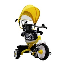 조코 폴로 유아세발자전거, 옐로우, 83 x 48.5 x 107 cm, 1개