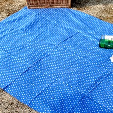 happytool K-藍色鯊魚野餐墊, 單一顏色