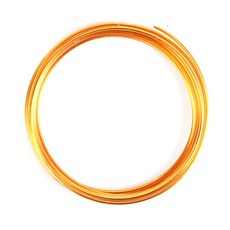 포비월드 메탈릭공예철사 2.0mm, 금색, 4개, 4개