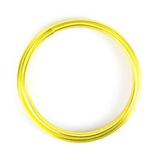 포비월드 메탈릭공예철사 3.2mm, 노랑, 4개, 4개